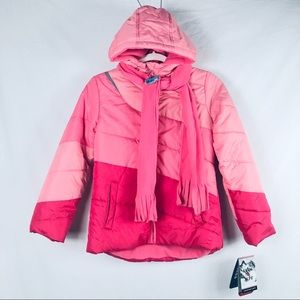 Swiss+Alps Girls Puffer Jacket